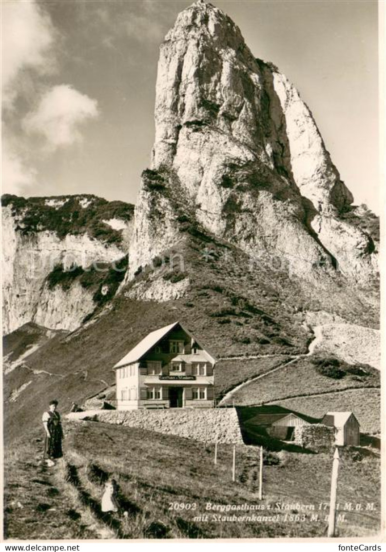 13746530 Staubern 1794m IR Berggasthaus Staubern M. Staubernkanzel  - Autres & Non Classés