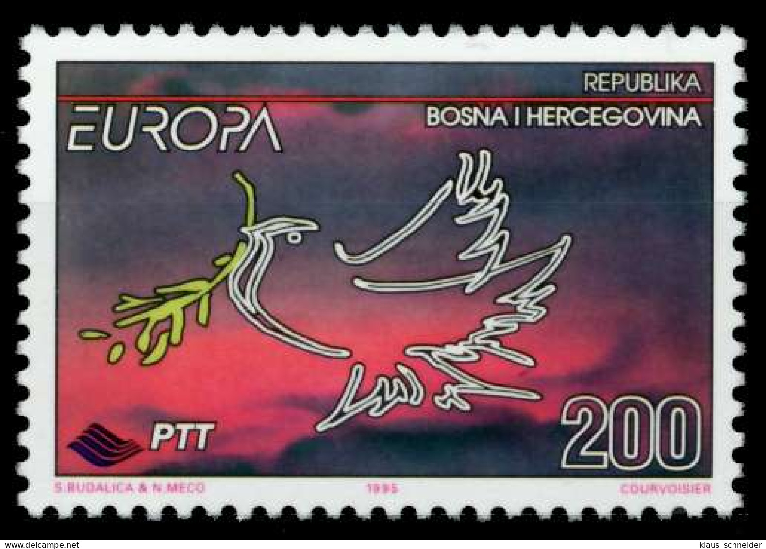 BOSNIEN U. HERZEG Nr 24 Postfrisch S03CD6A - Bosnie-Herzegovine
