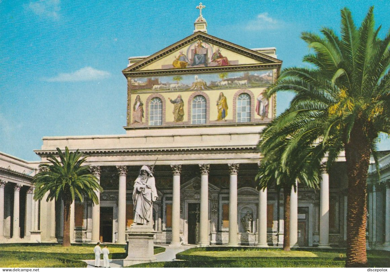 AD63 Roma - Basilica Di San Paolo - La Facciata / Non Viaggiata - Churches