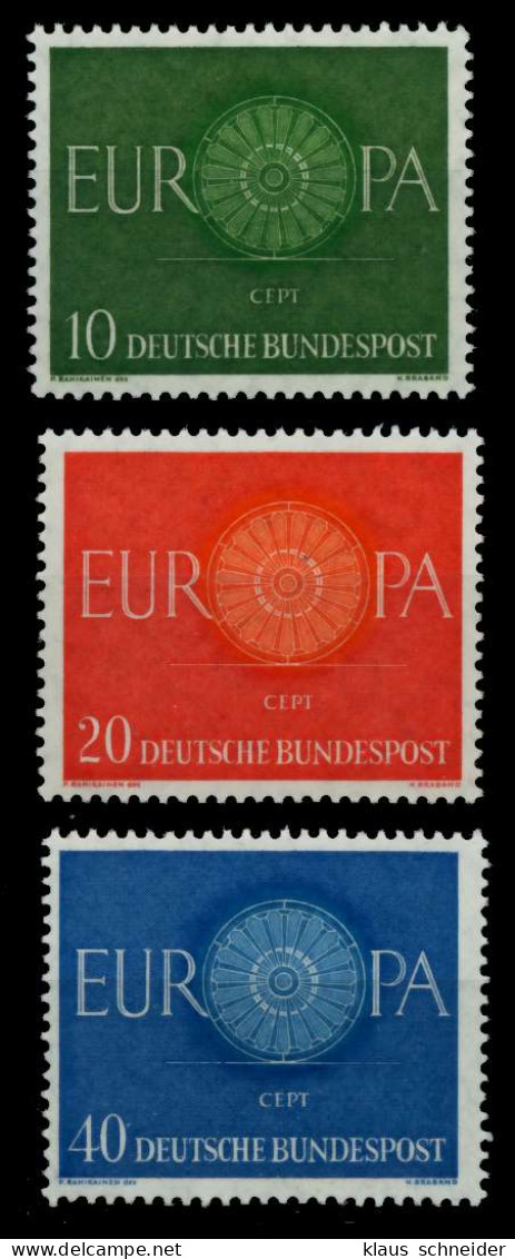 BRD BUND 1960 Nr 337-339 Postfrisch X9338EE - Unused Stamps