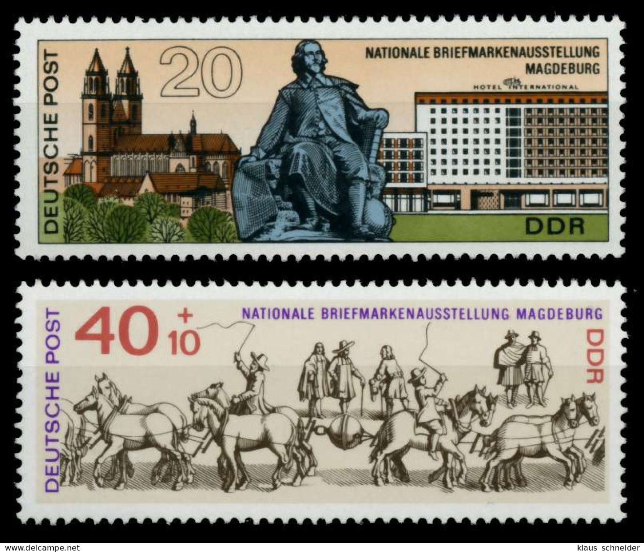 DDR 1969 Nr 1513-1514 Postfrisch S016A0E - Unused Stamps