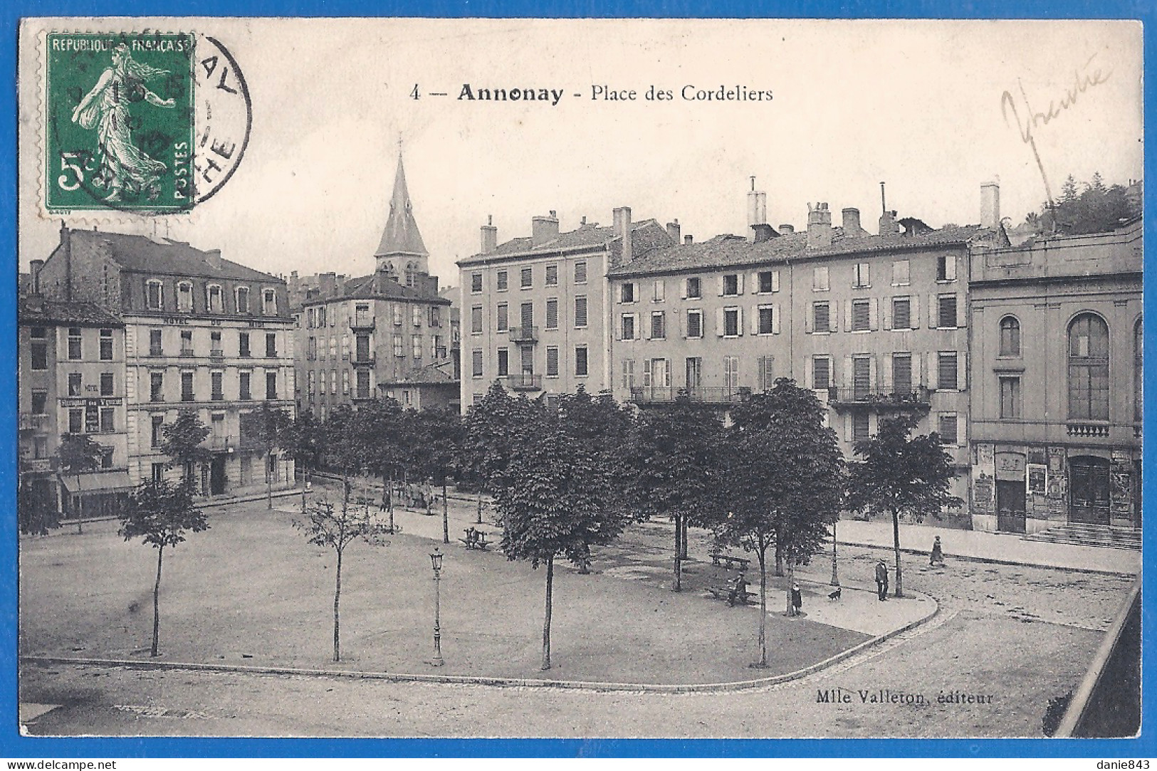 CPA - ARDECHE - ANNONAY - PLACE DES CORDELIERS - - Annonay