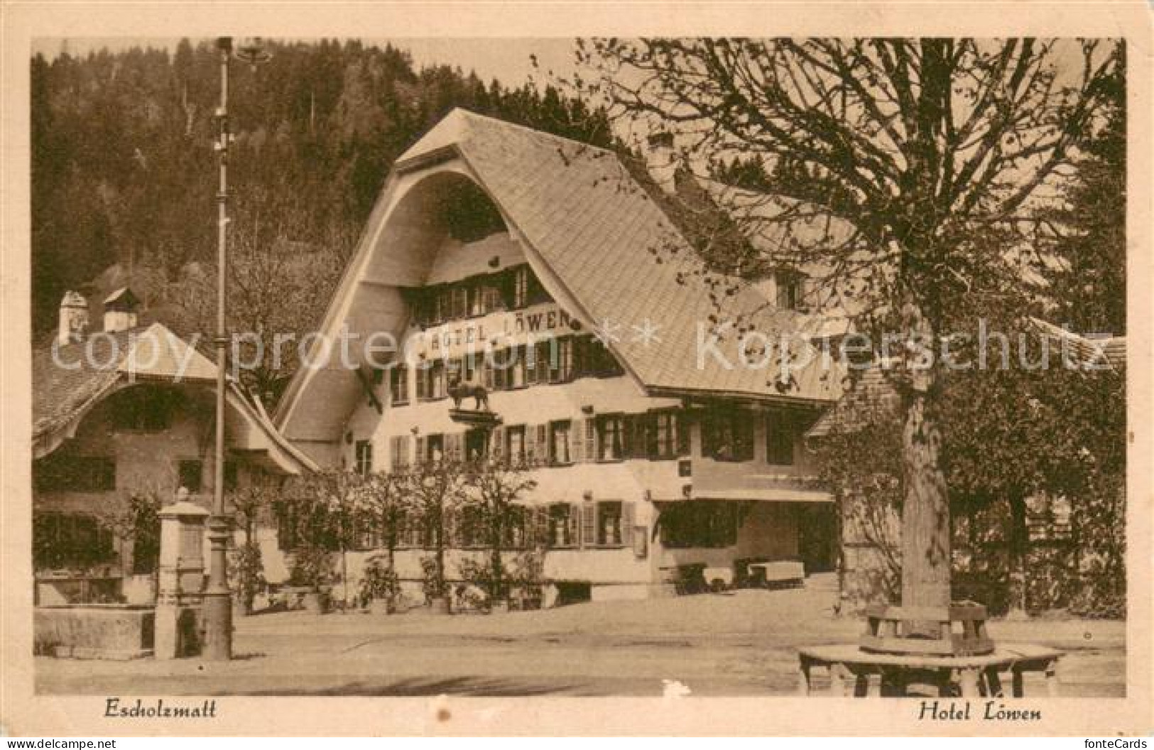 13745811 Escholzmatt Hotel Loewen Escholzmatt - Autres & Non Classés