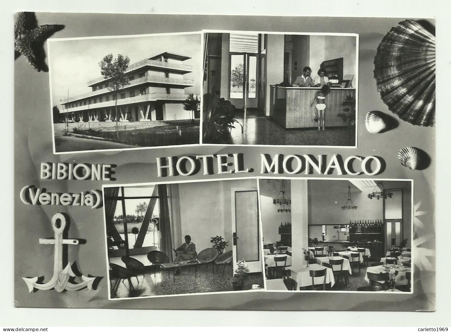 BIBIONE - VENEZIA - HOTEL MONACO  - VIAGGIATA FG - Venezia