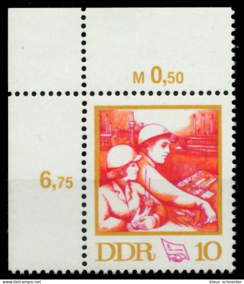 DDR 1972 Nr 1761 Postfrisch ECKE-OLI X9860FE - Ungebraucht