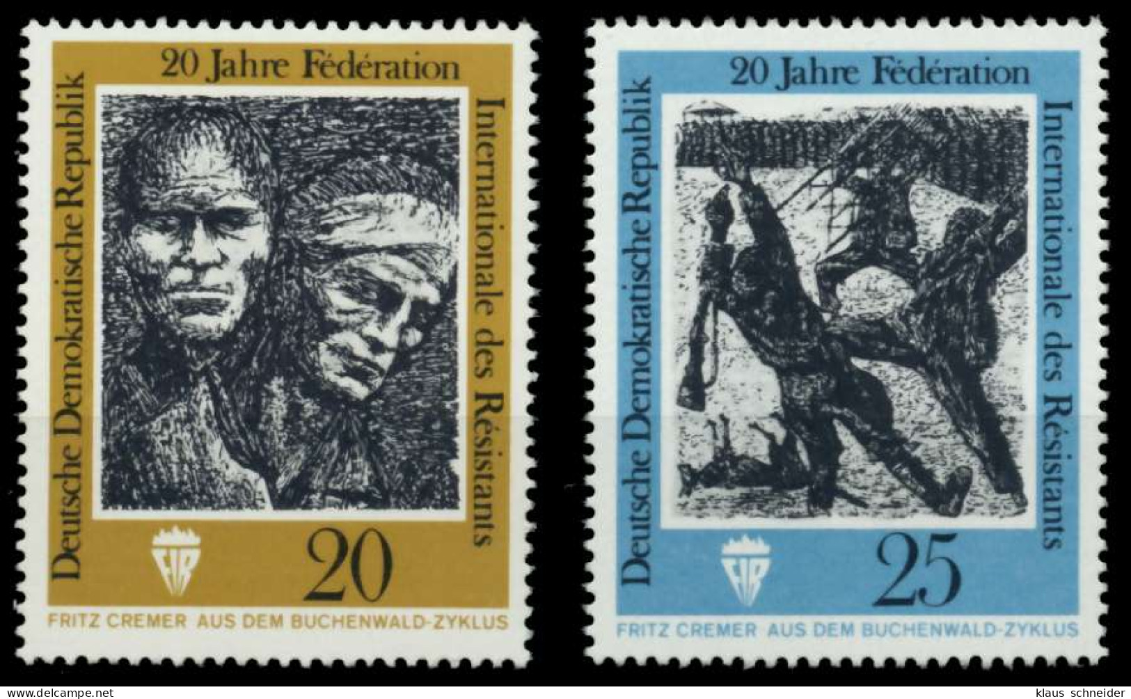 DDR 1971 Nr 1680-1681 Postfrisch S04886A - Neufs