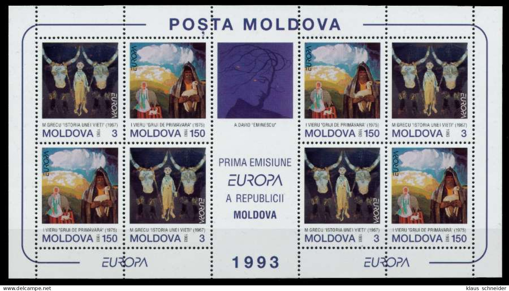 MOLDAWIEN Nr 94-95 Postfrisch KLEINBG X691C22 - Moldavië