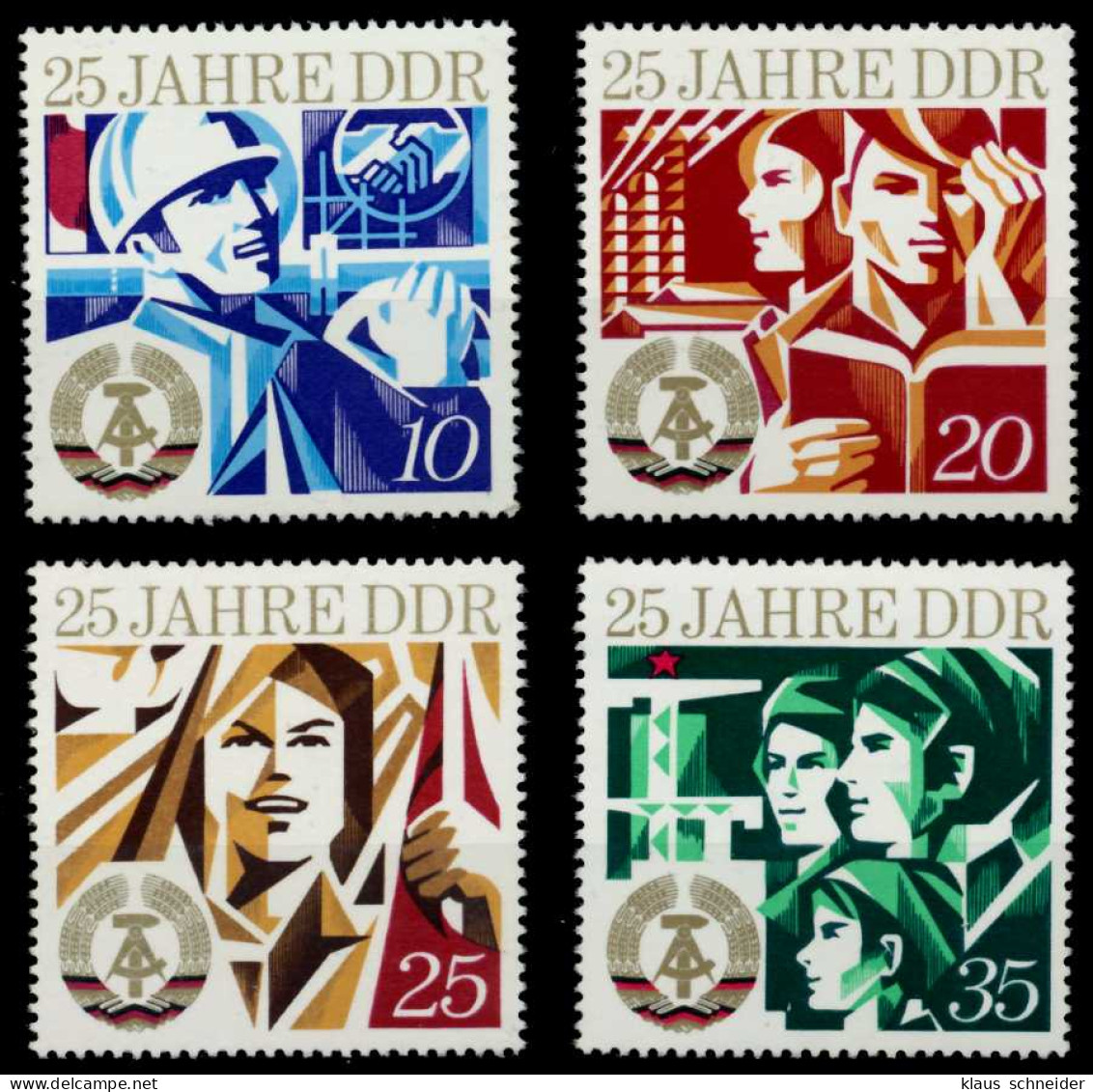 DDR 1974 Nr 1949-1952 Postfrisch S0A6F06 - Ungebraucht