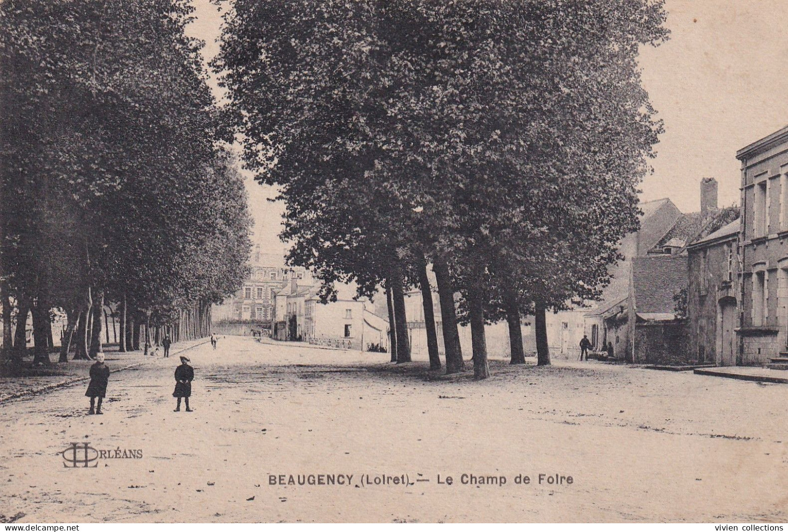Beaugency (45 Loiret) Le Champ De Foire - édit. LL Rare - Beaugency