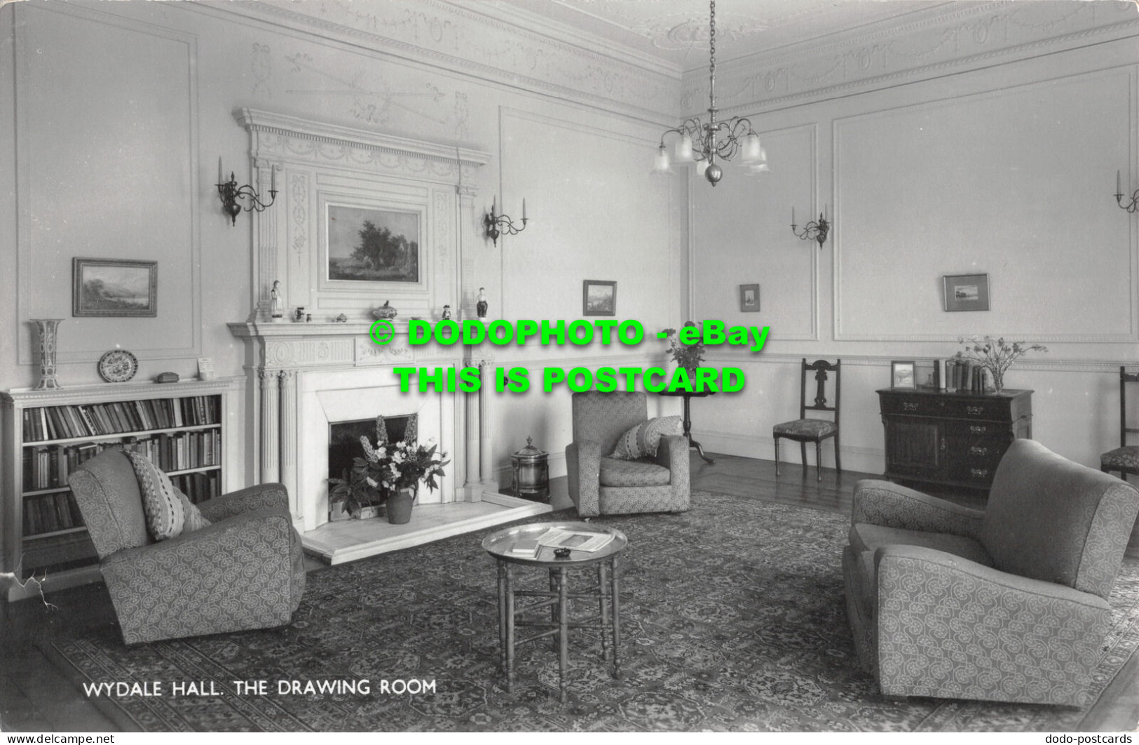 R509651 Wydale Hall The Drawing Room. RP. Postcard - Mundo
