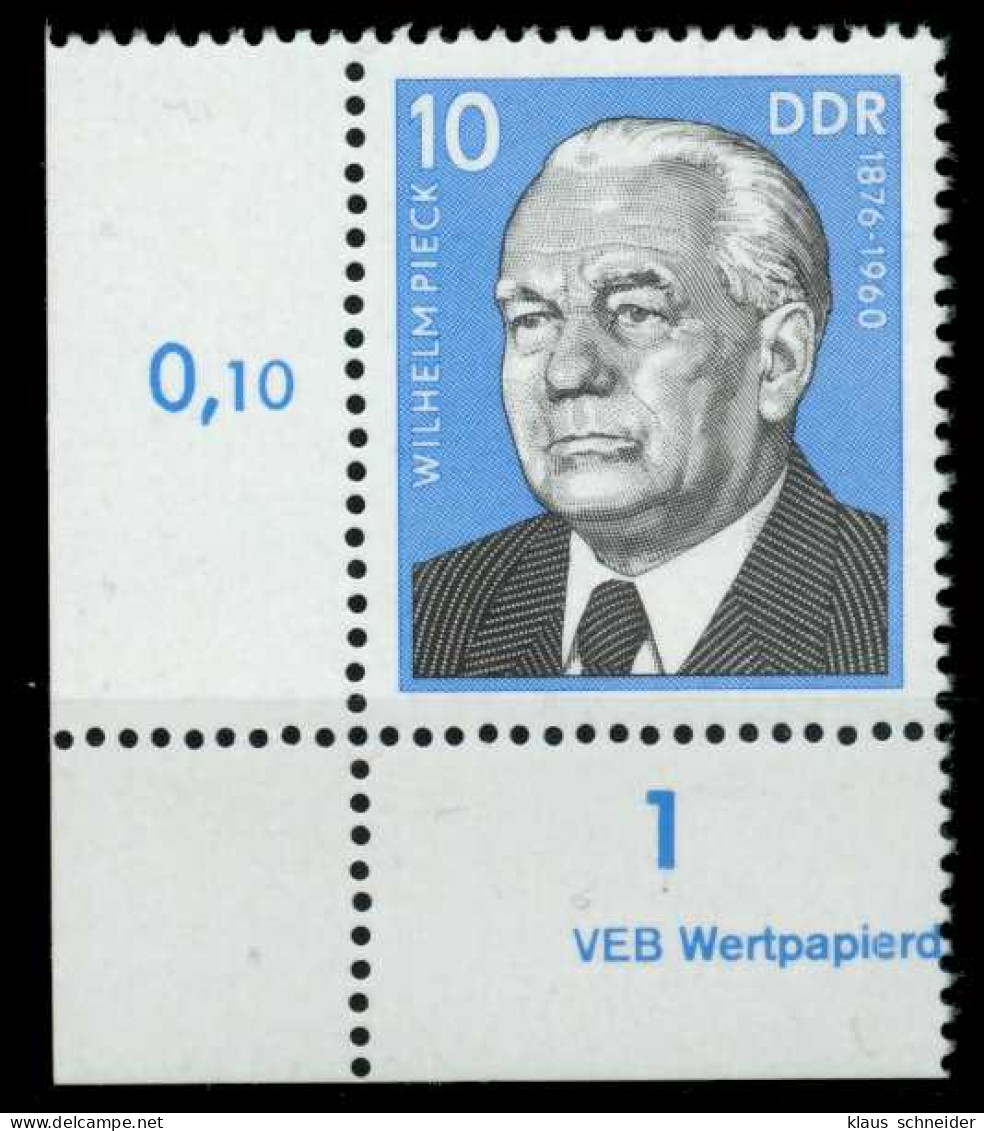 DDR 1975 Nr 2106 Postfrisch ECKE-ULI X69F666 - Nuevos