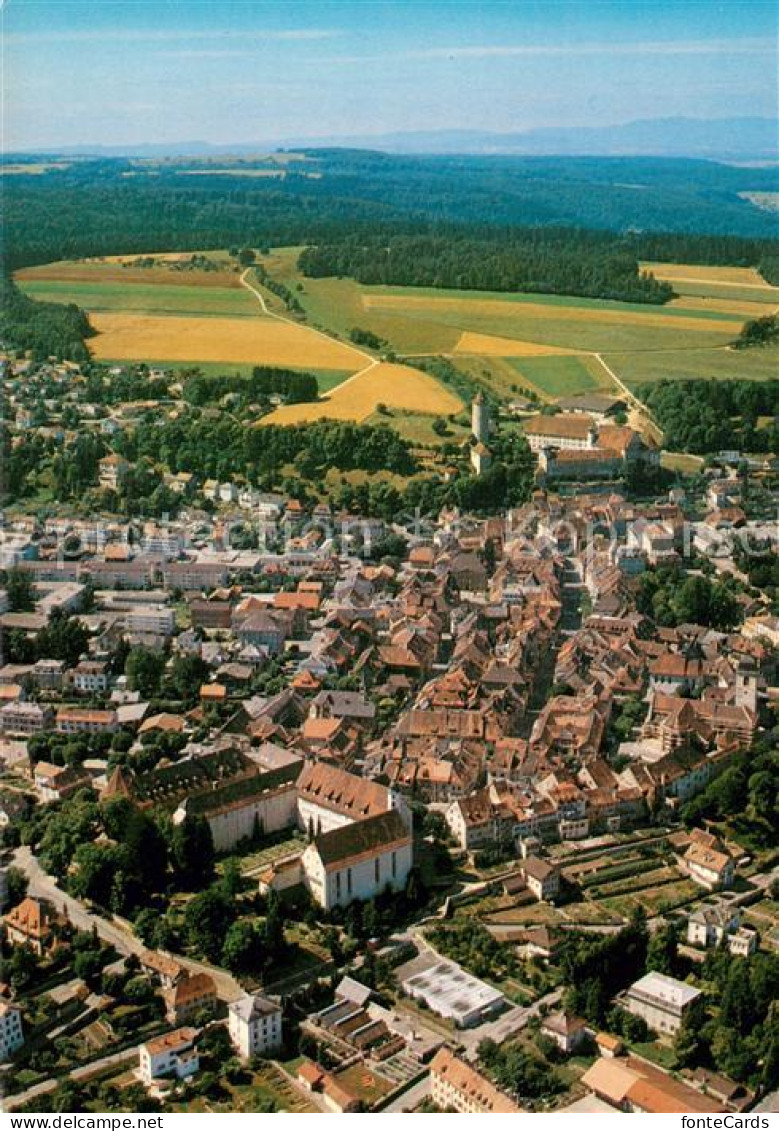 13744411 Porrentruy Fliegeraufnahme Altstadt Porrentruy - Sonstige & Ohne Zuordnung