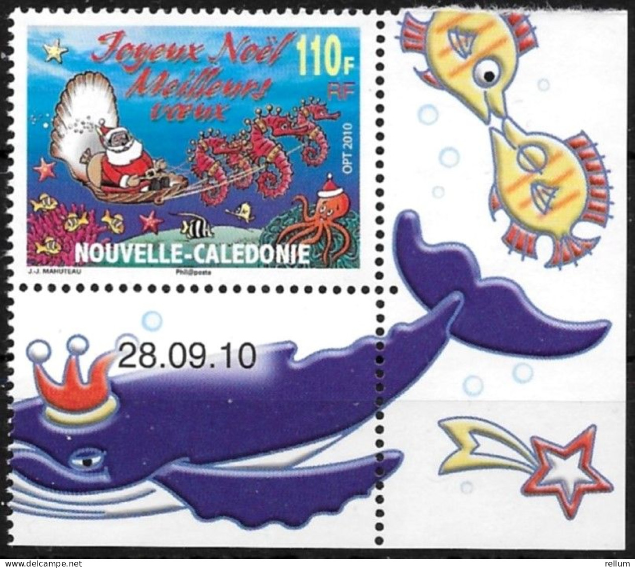 Nouvelle Calédonie 2010 - Yvert Et Tellier Nr. 1118 - Michel Nr. 1550 ** - Unused Stamps