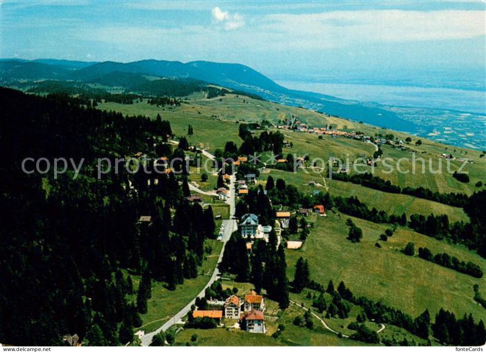 13742891 Les Rasses Sainte Croix Bullet Lac De Neuchatel Et Mont Aubert Vue Aéri - Sonstige & Ohne Zuordnung