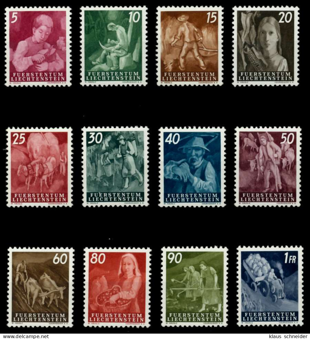 LIECHTENSTEIN 1951 Nr 289-300 Postfrisch X6FE146 - Neufs