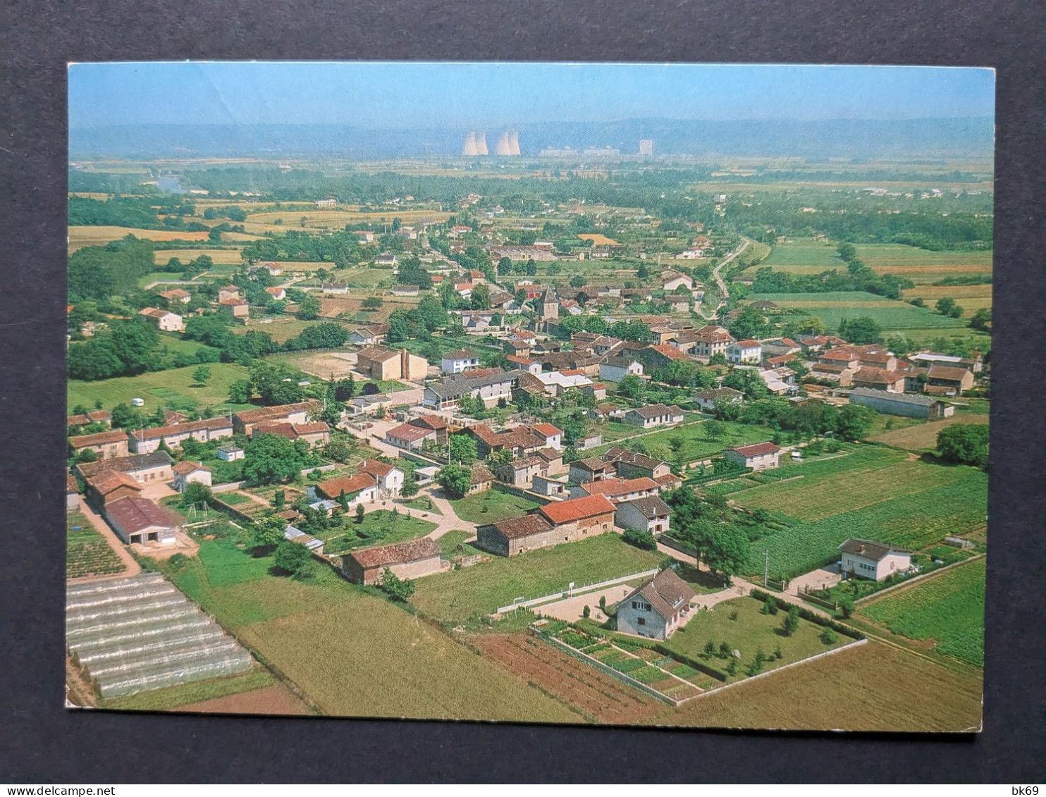 St Maurice De Goudans Vue Générale, Au Fond La Centrale Nucléaire Du Bugey - Sin Clasificación