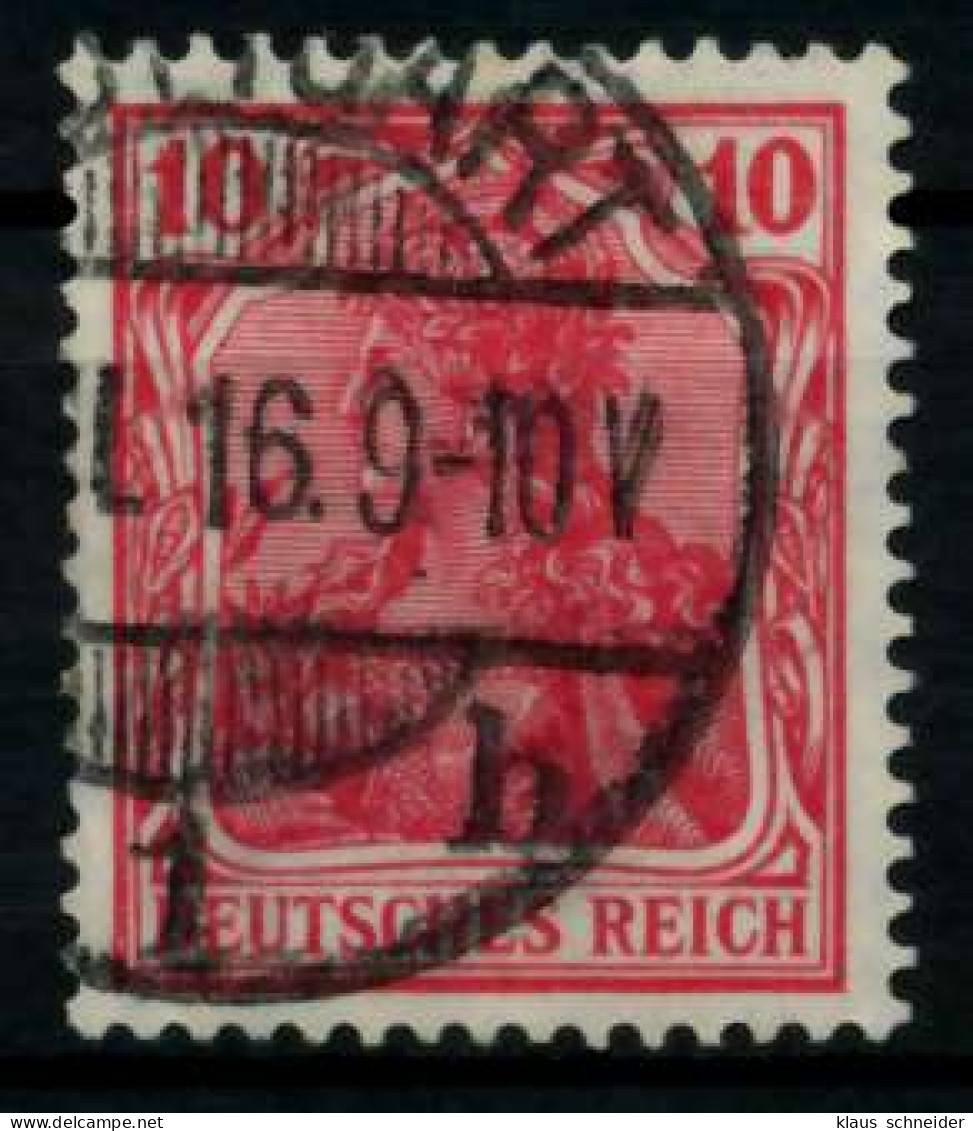 D-REICH GERMANIA Nr 86IIa Gestempelt X7191C2 - Used Stamps