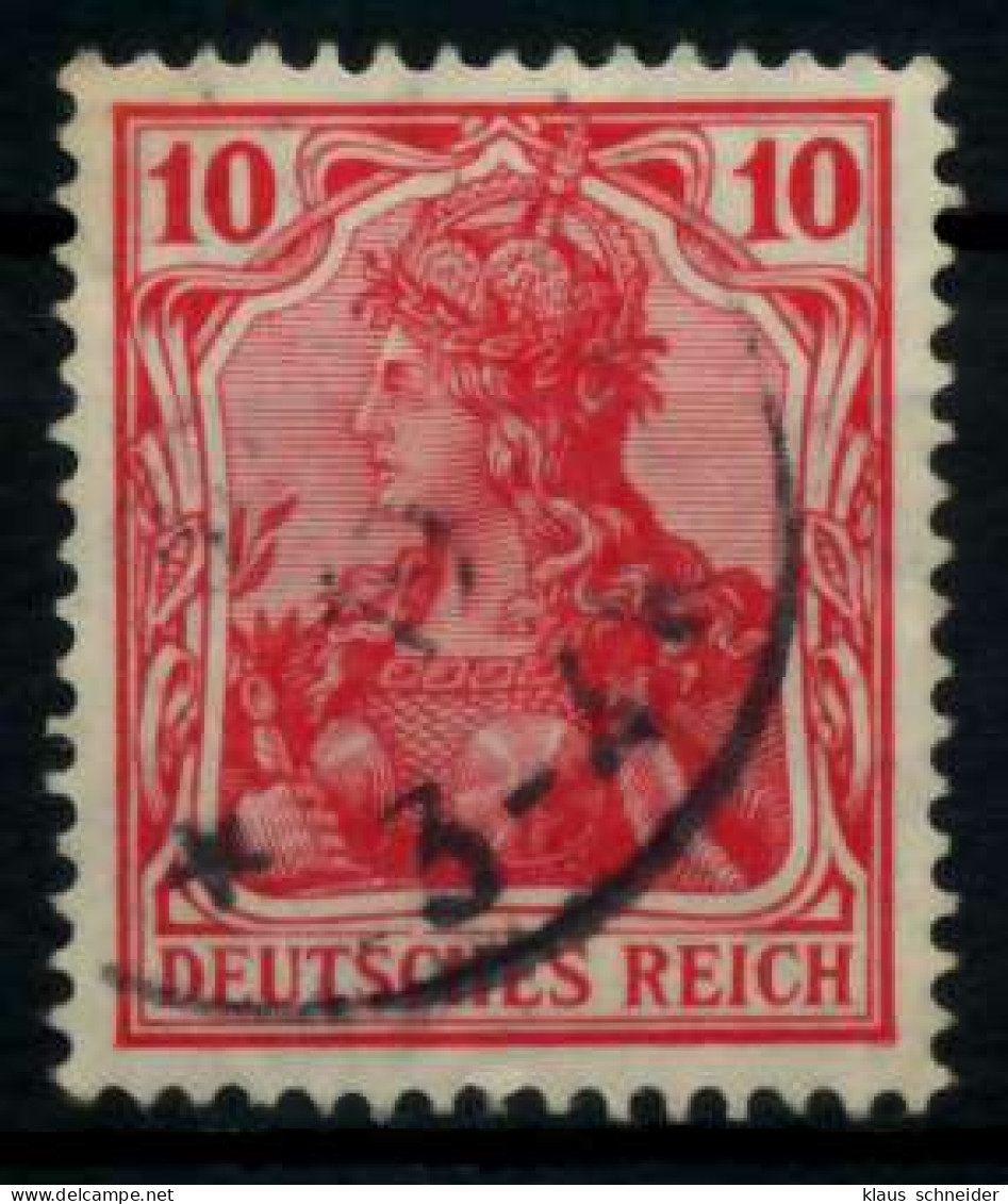 D-REICH GERMANIA Nr 86IIa Gestempelt X7191CE - Used Stamps