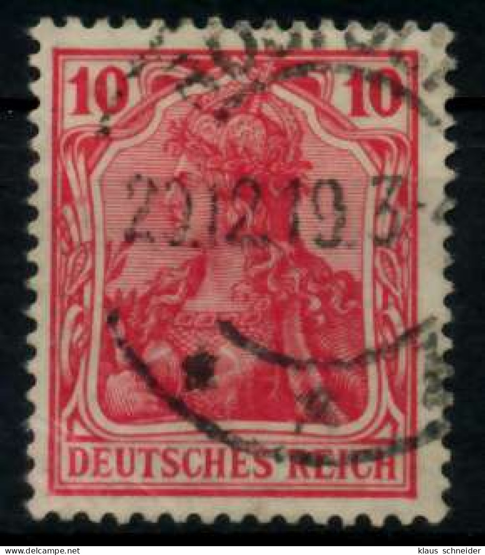 D-REICH GERMANIA Nr 86IIa Gestempelt X7191B6 - Used Stamps