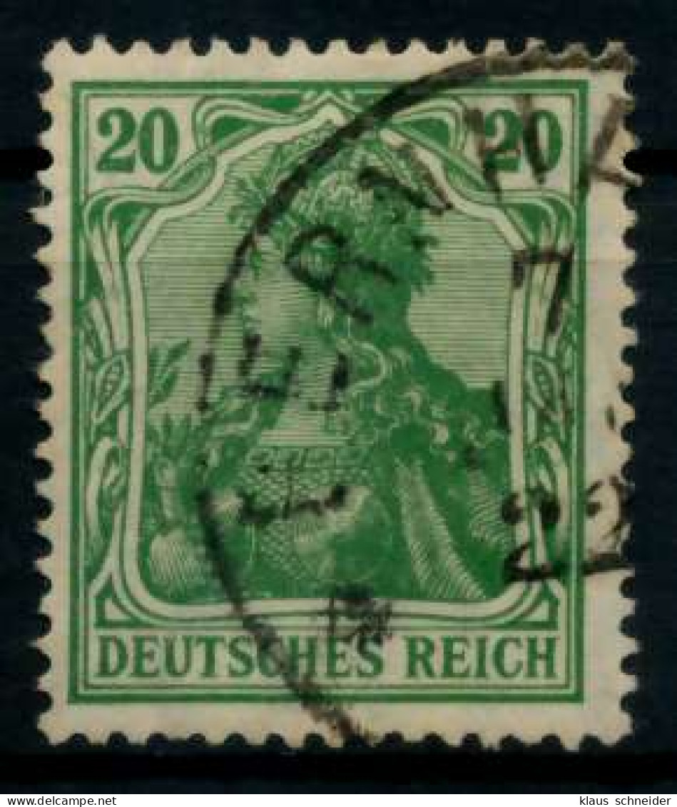 D-REICH INFLA Nr 143a Gestempelt Gepr. X71B622 - Used Stamps