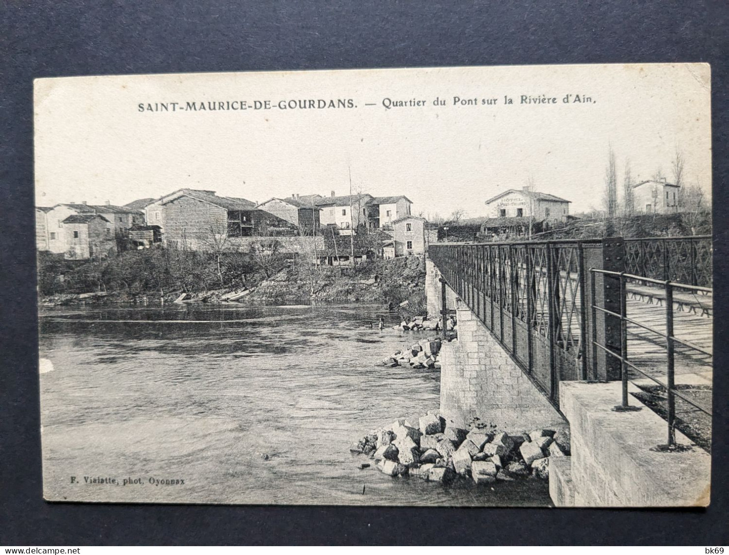 St Maurice De Goudans Quartier Du Pont Sur La Rivière D'Ain - Sin Clasificación