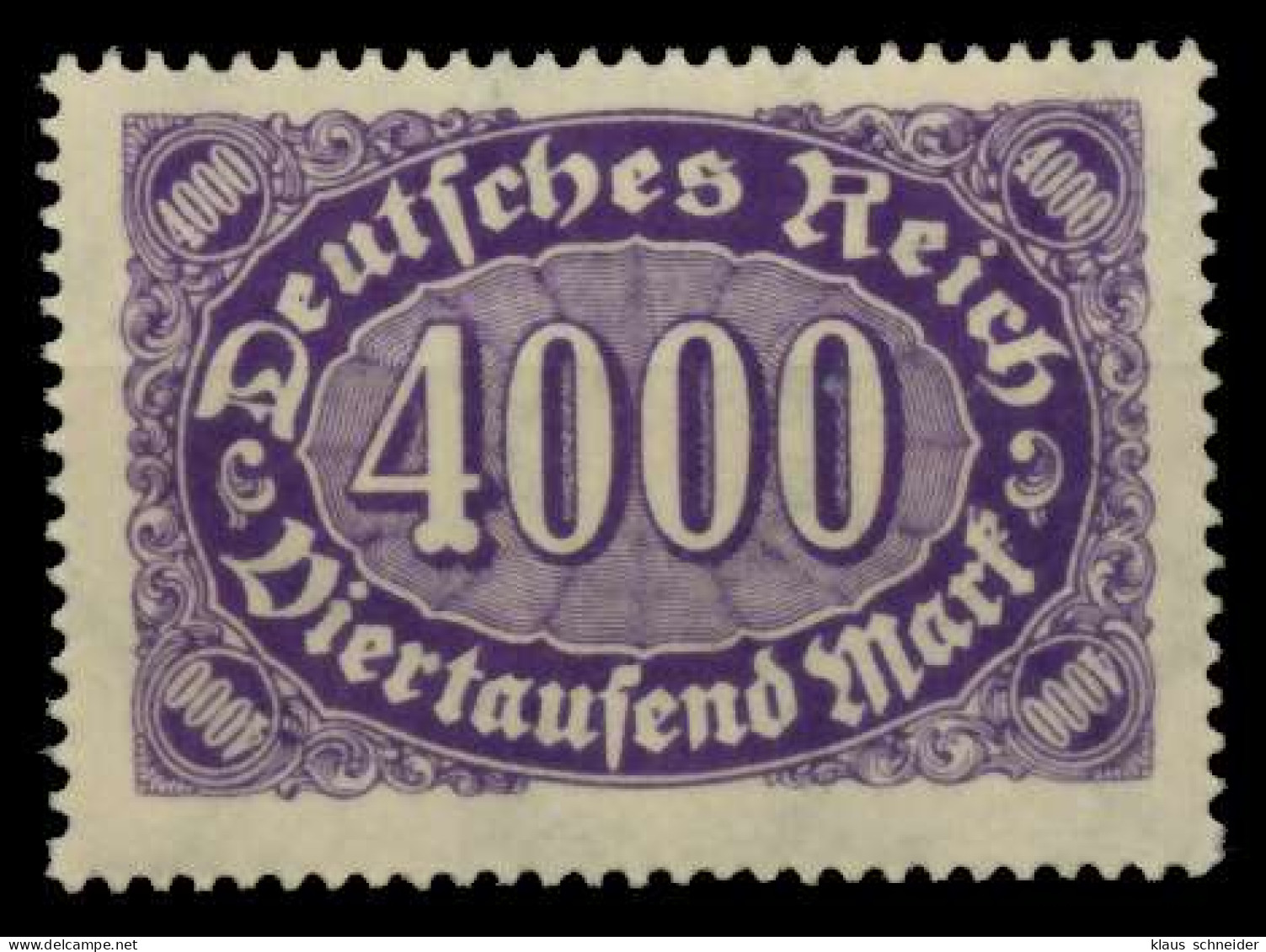 D-REICH INFLA Nr 255 Postfrisch X7245E2 - Unused Stamps
