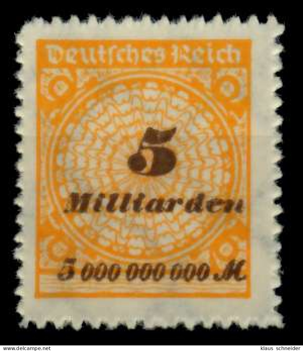 D-REICH INFLA Nr 327BP Postfrisch X726BBA - Unused Stamps