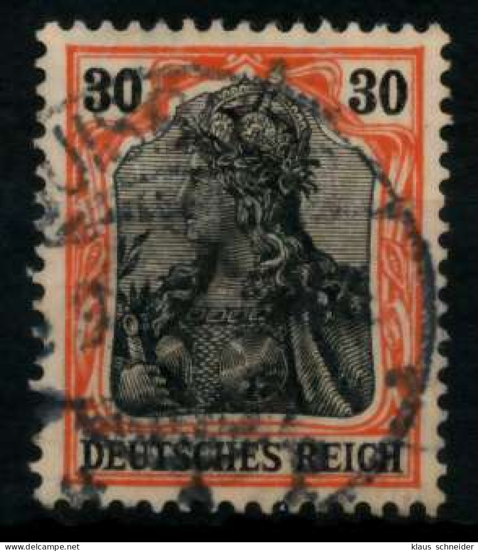 D-REICH GERMANIA Nr 89Ix Gestempelt Gepr. X726C6A - Used Stamps