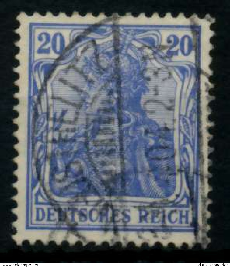 D-REICH GERMANIA Nr 72a Gestempelt X726DBA - Used Stamps