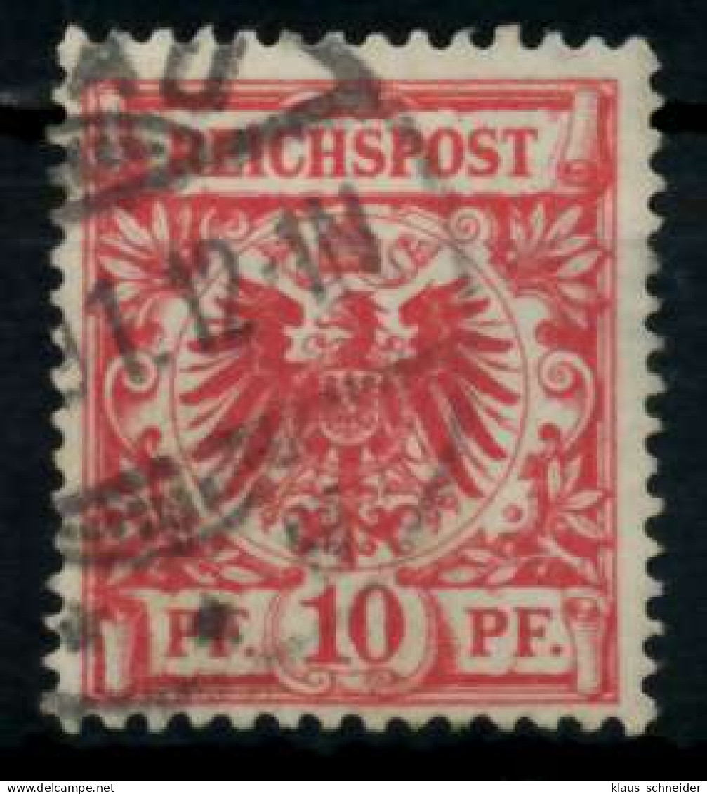 D-REICH KRONE ADLER Nr 47b Gestempelt Gepr. X726FBA - Used Stamps