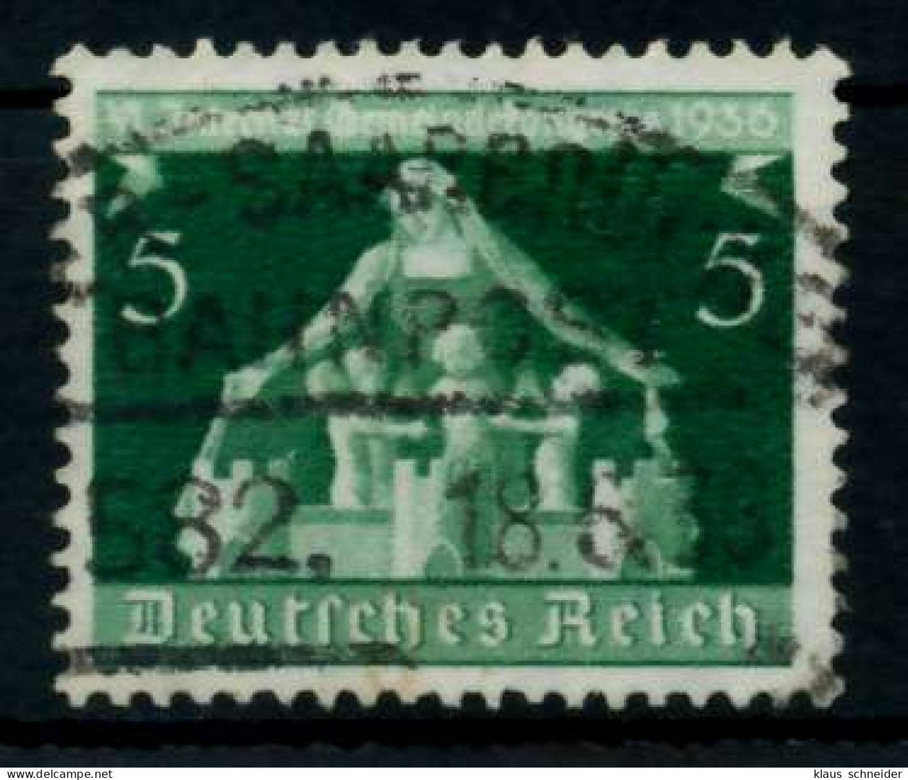 3. REICH 1936 Nr 618 Zentrisch Gestempelt X7297EA - Used Stamps