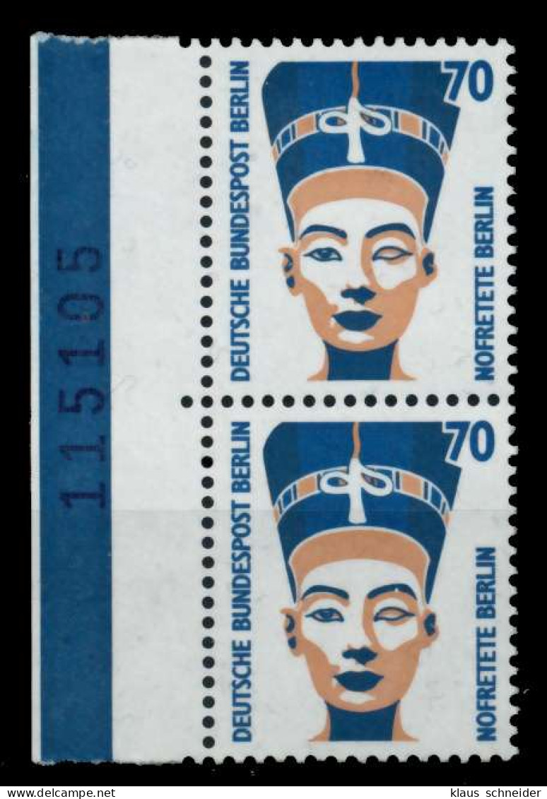 BERLIN DS SEHENSW Nr 814 Postfrisch SENKR PAAR X729972 - Unused Stamps