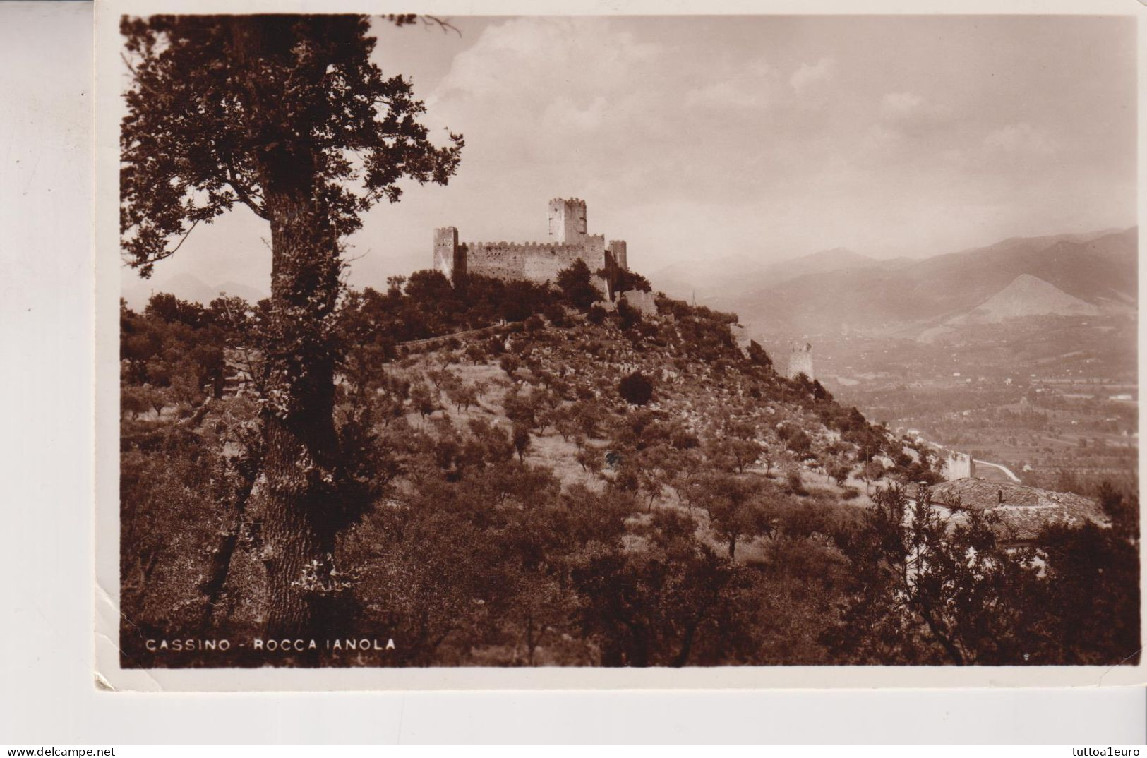 CASSINO FROSINONE ROCCA IANOLA  VG  1935 - Frosinone