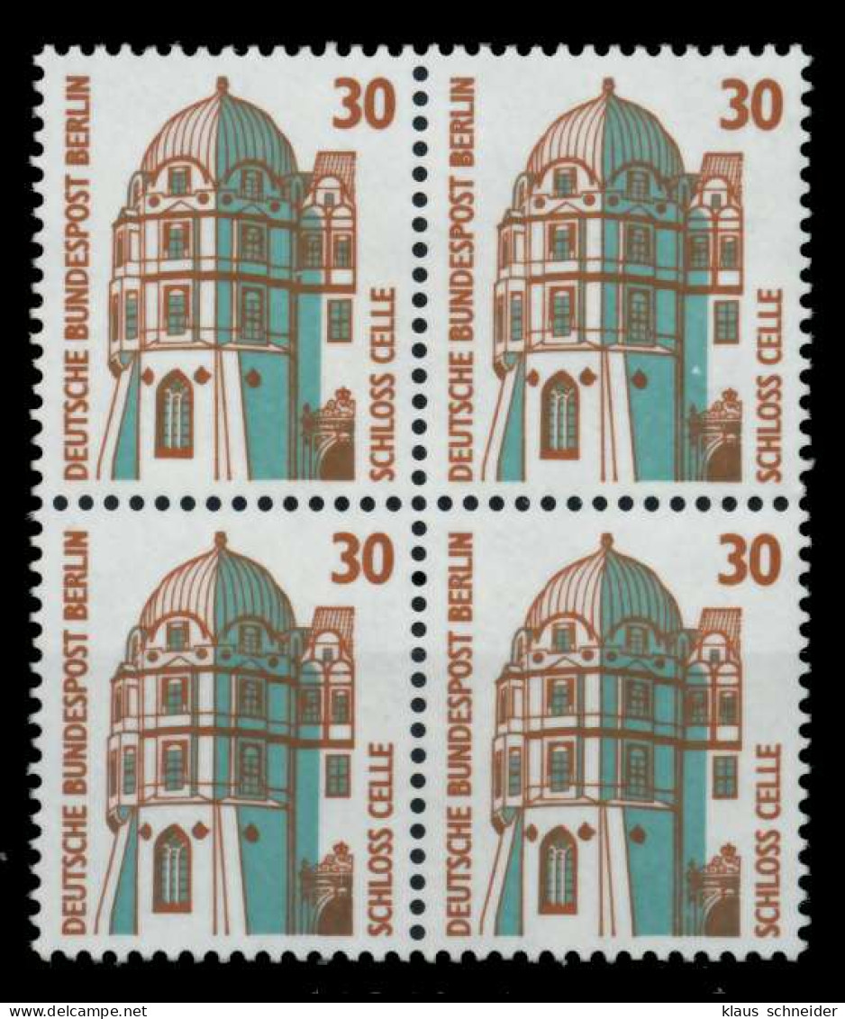 BERLIN DS SEHENSW Nr 793 Postfrisch VIERERBLOCK X7299FE - Unused Stamps