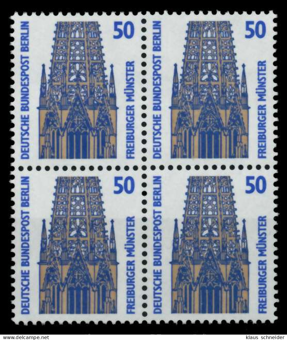 BERLIN DS SEHENSW Nr 794 Postfrisch VIERERBLOCK X72B1E2 - Unused Stamps