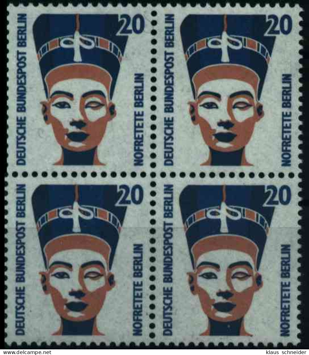 BERLIN DS SEHENSW Nr 831 Postfrisch VIERERBLOCK S27580A - Unused Stamps