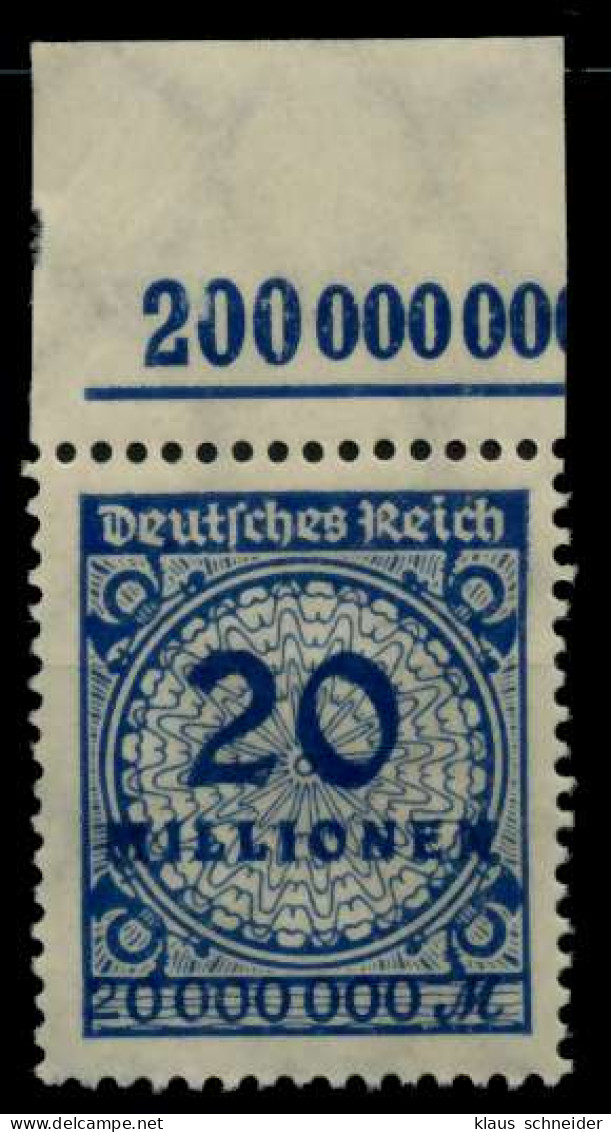 D-REICH INFLA Nr 319APa OR C Postfrisch ORA X72D9A6 - Unused Stamps