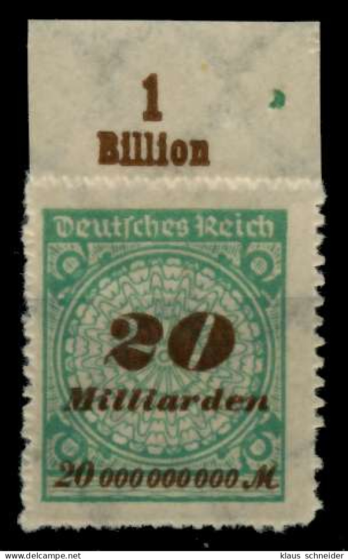 D-REICH INFLA Nr 329BP OR A Postfrisch ORA X72DB16 - Unused Stamps