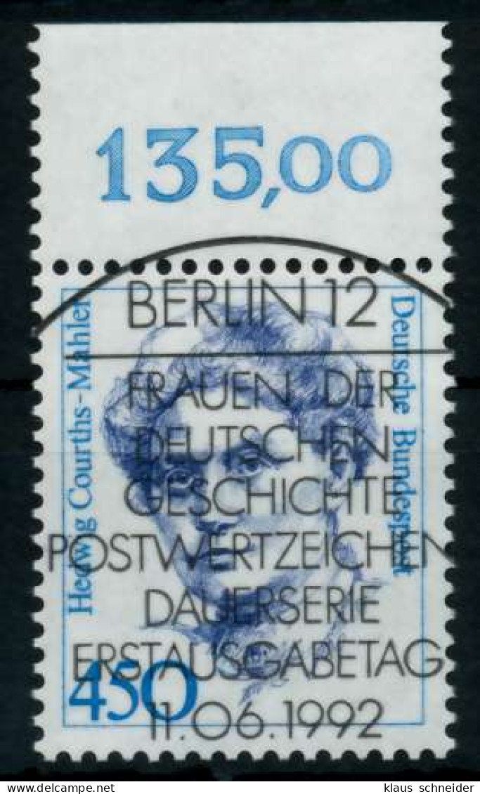 BRD DS FRAUEN Nr 1614 Zentrisch Gestempelt ORA X72DCFE - Usados