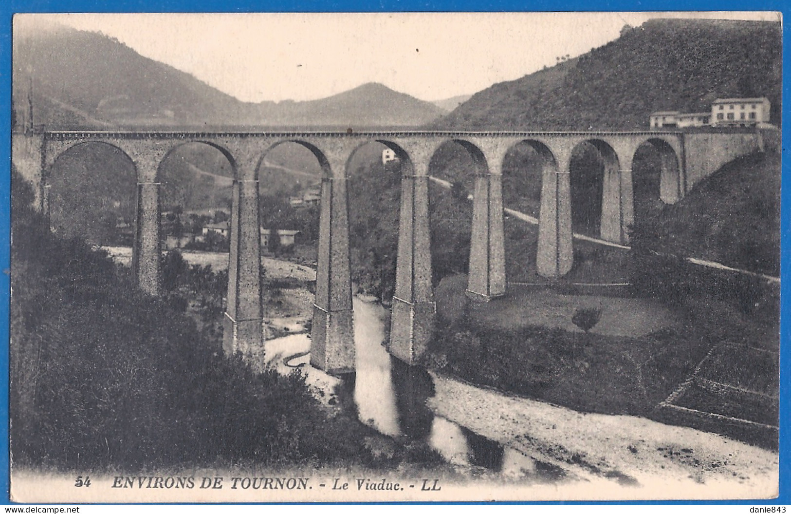 CPA - ARDECHE - ENVIRONS DE TOURNON - LE VIADUC - Tournon