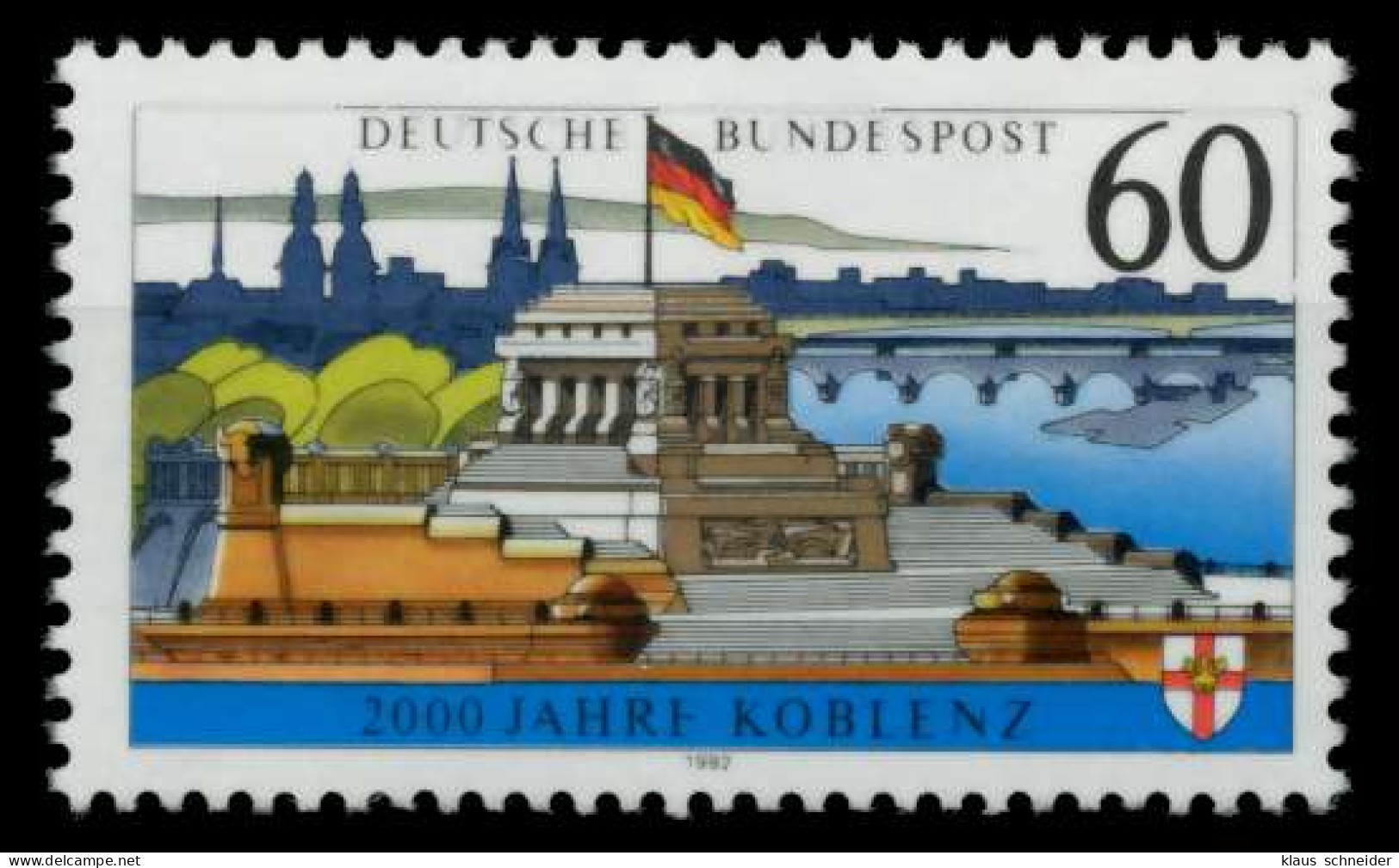 BRD 1992 Nr 1583x Postfrisch X73071A - Unused Stamps