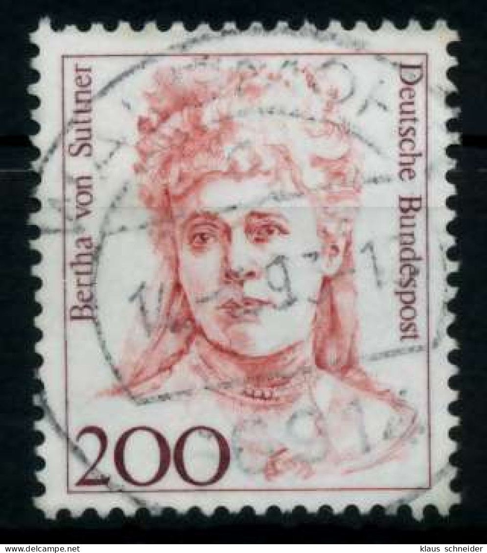 BRD DS FRAUEN Nr 1498 Zentrisch Gestempelt X73294E - Used Stamps