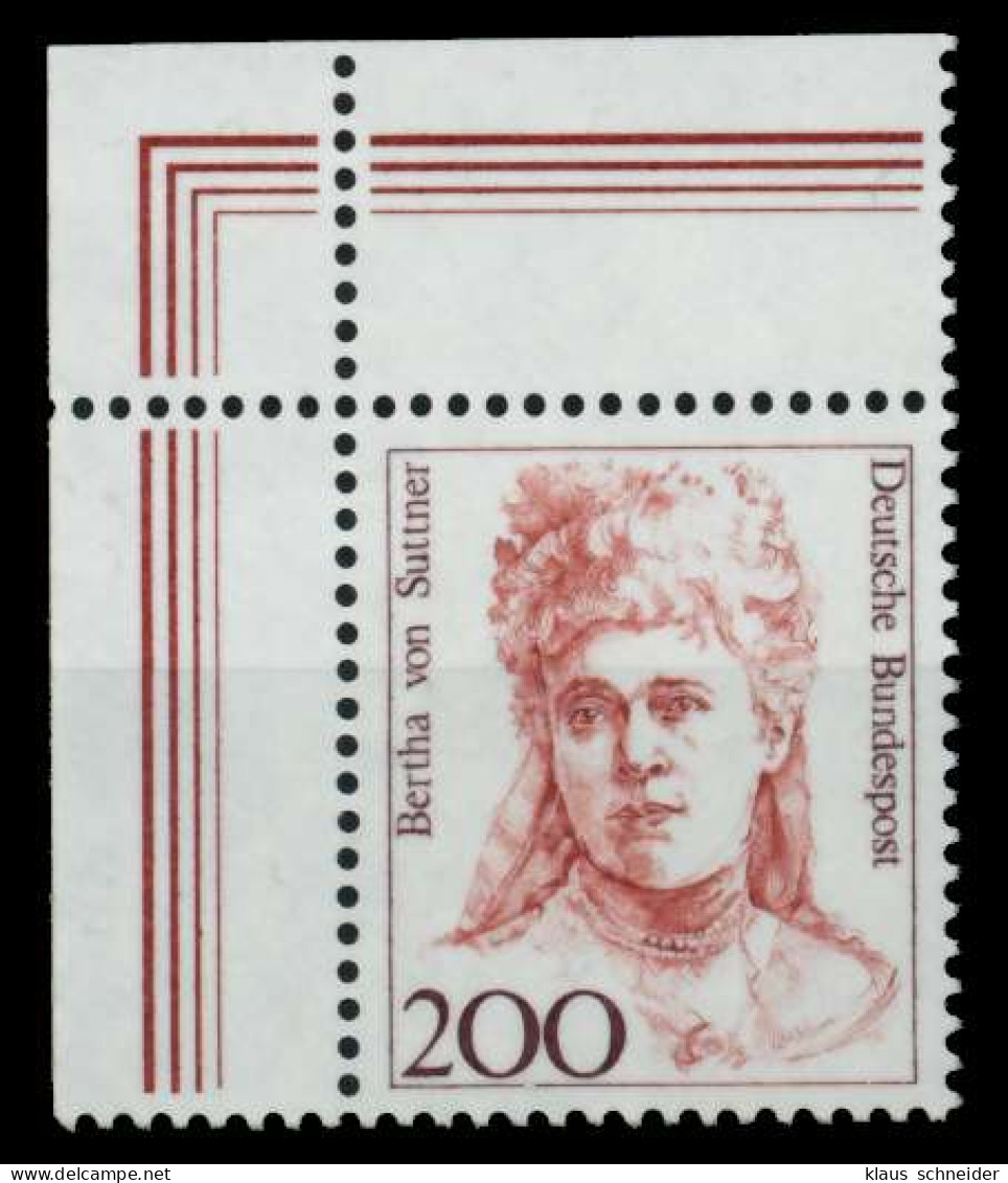 BRD DS FRAUEN Nr 1498ZB Postfrisch ECKE-OLI X732BD6 - Unused Stamps