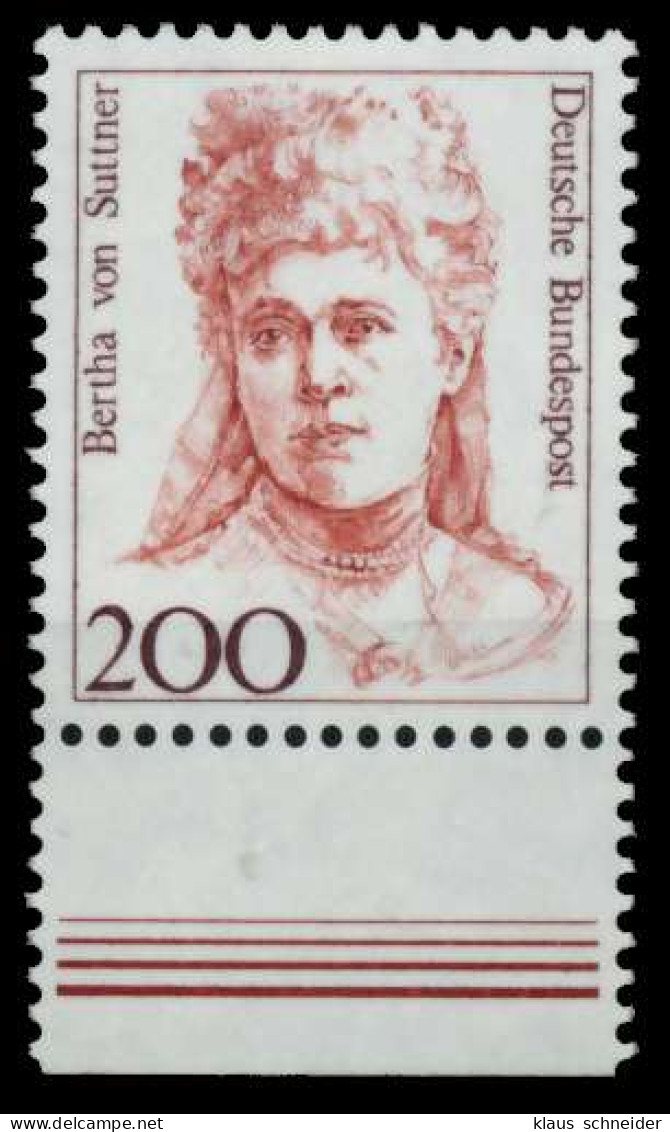 BRD DS FRAUEN Nr 1498ZB Postfrisch URA X732BEE - Unused Stamps