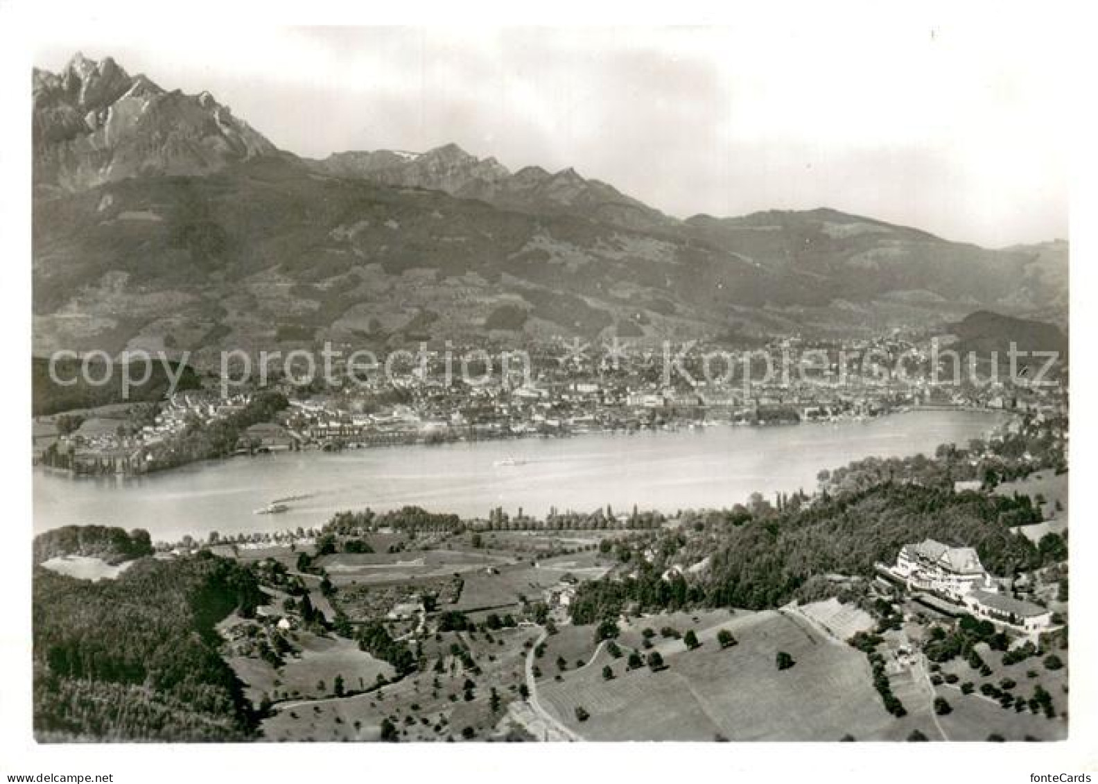 13739214 Luzern  LU Kurhaus Sonn Matt Fliegeraufnahme  - Autres & Non Classés