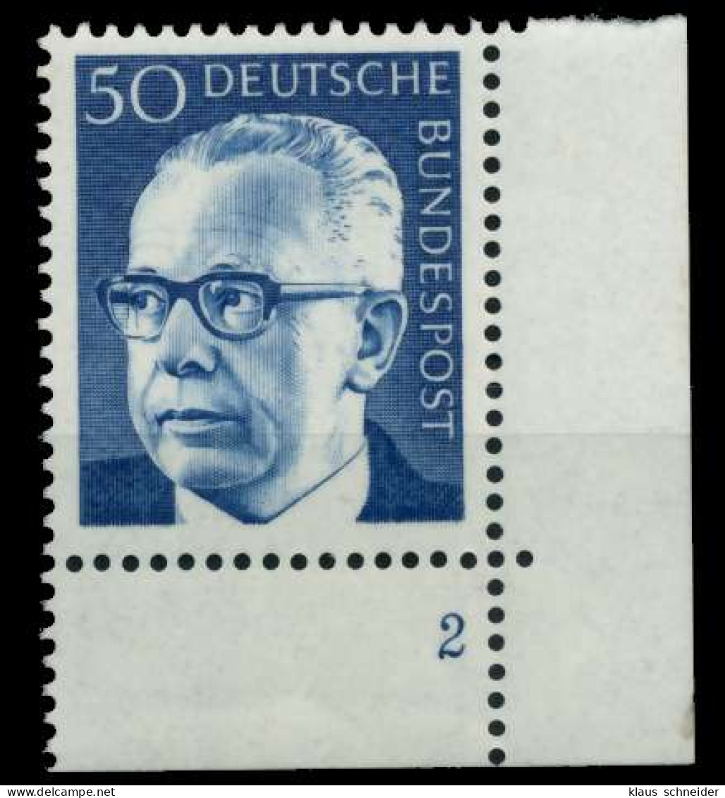 BRD DS HEINEM Nr 640 Postfrisch FORM2 X76A40E - Unused Stamps