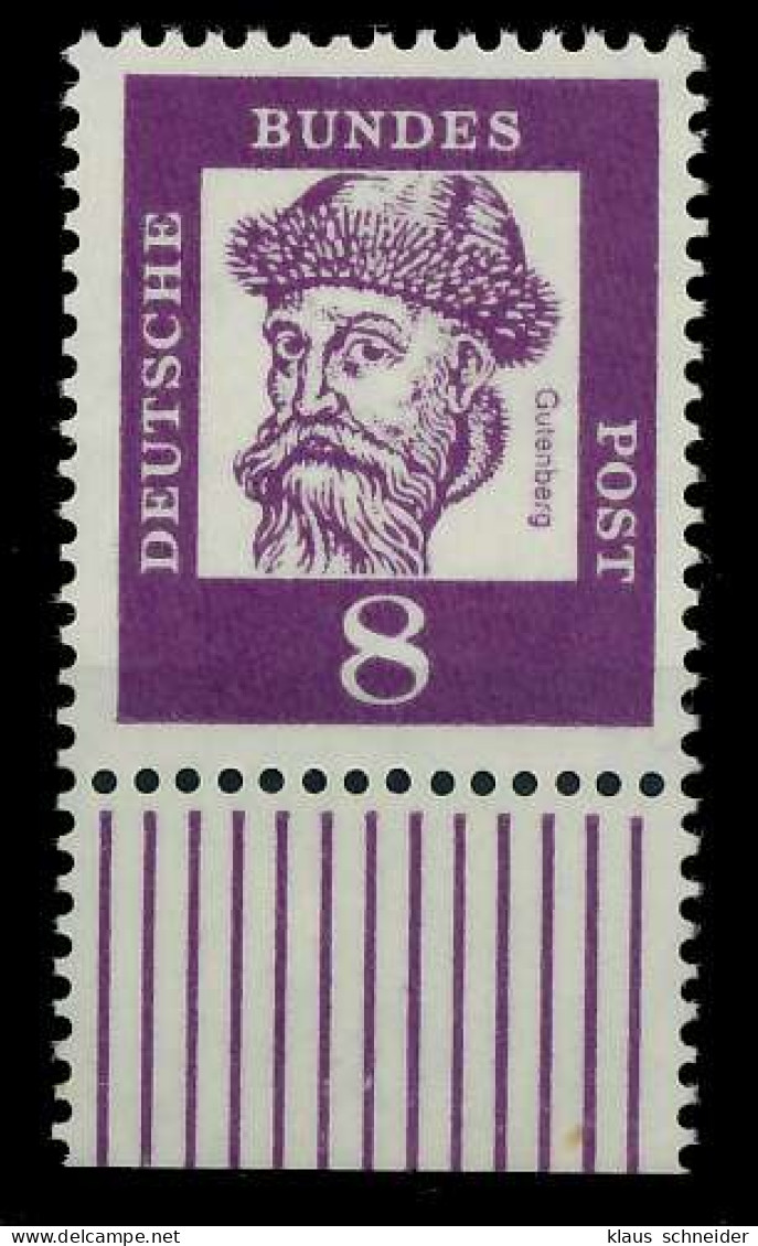 BRD DS BED. DEUT. Nr 349yW Postfrisch URA X7718E2 - Unused Stamps