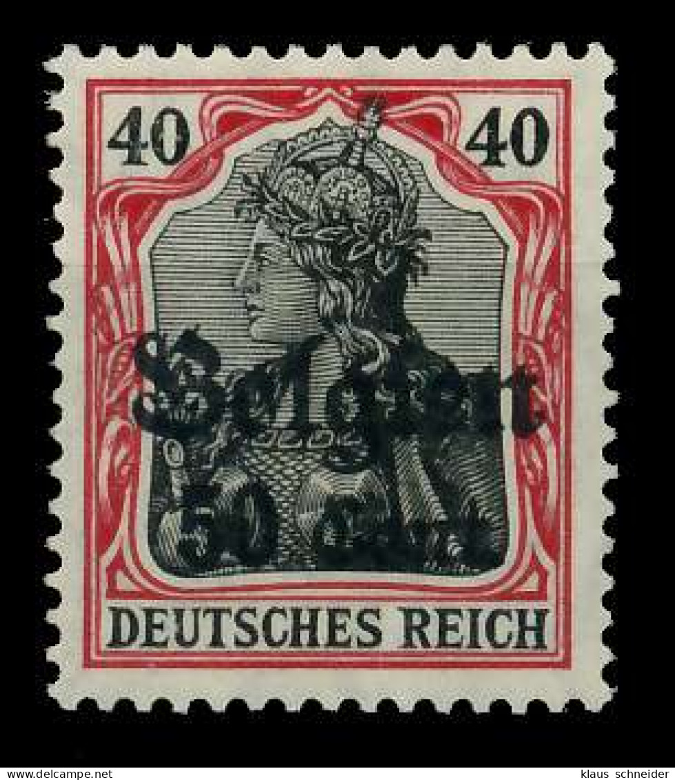 BES 1WK LP BELGIEN Nr 20bII Postfrisch X77B3DE - Occupazione 1914 – 18