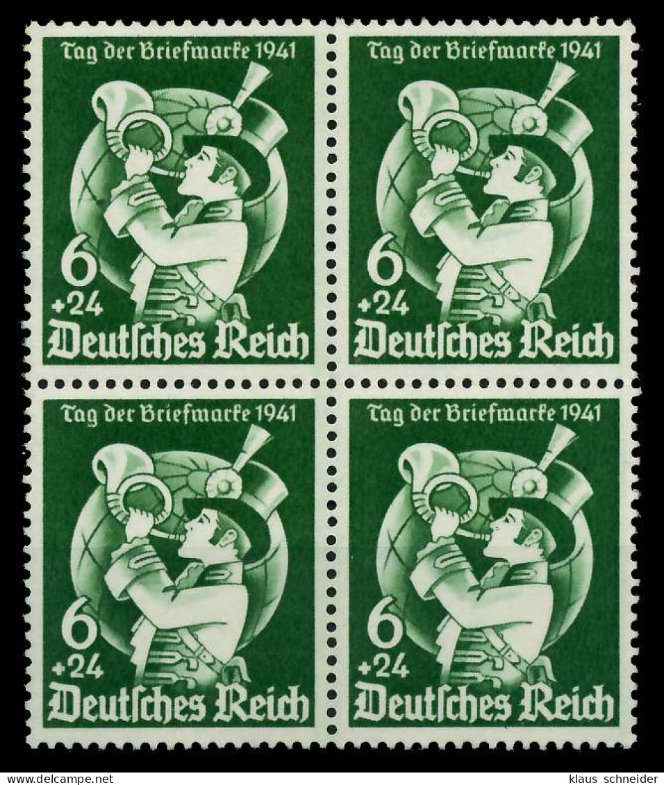 3. REICH 1941 Nr 762 Postfrisch VIERERBLOCK X77D6DA - Neufs