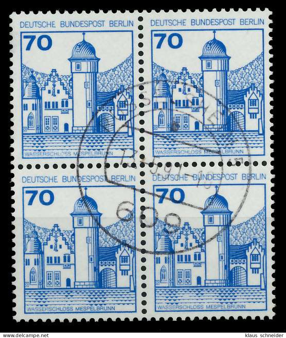 BERLIN DS BURGEN U. SCHLÖSSER Nr 538 Zentrisch Gestempelt VI X7806FE - Used Stamps